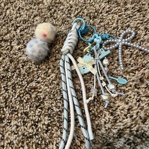 Blue and White purse/bag accessory